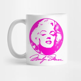 MARILYN MONROE (Hot Pink Print) Mug